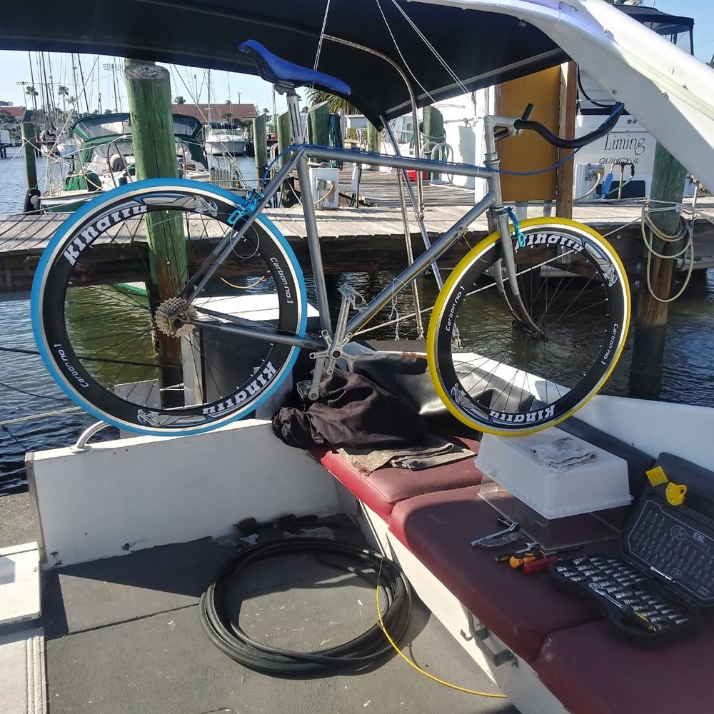 Custom Motobecane Racing Bicycle - Picture 2 of 6